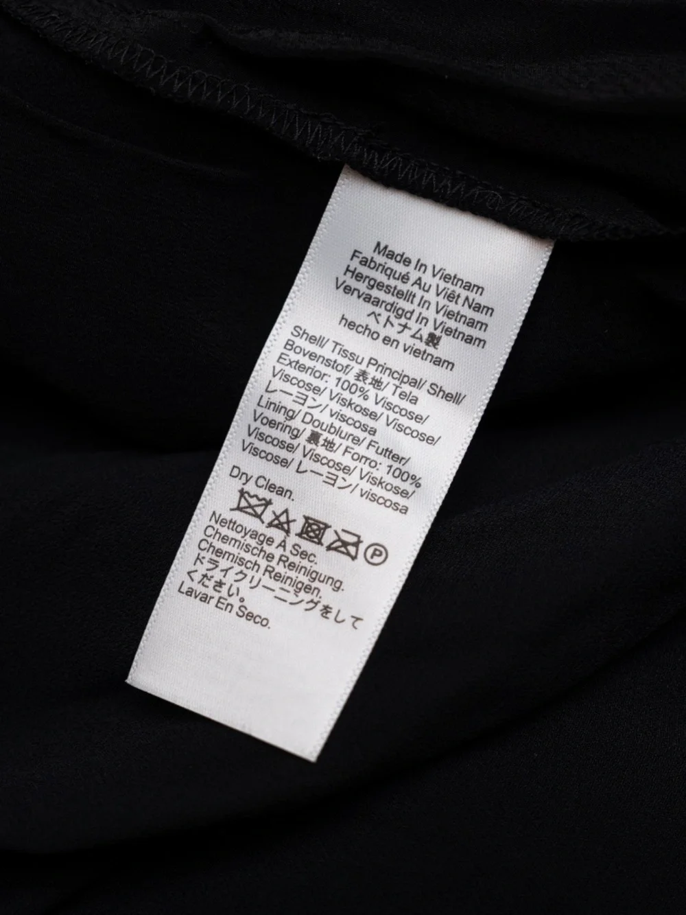 J.Crew Gwyneth Flounce-Hem Slip Skirt Black size TS Tall Small